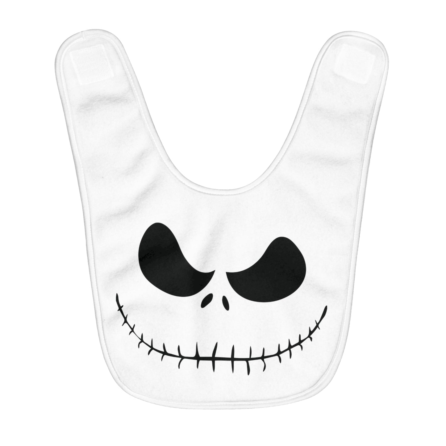 Spooky Skeleton Fleece Baby Bib