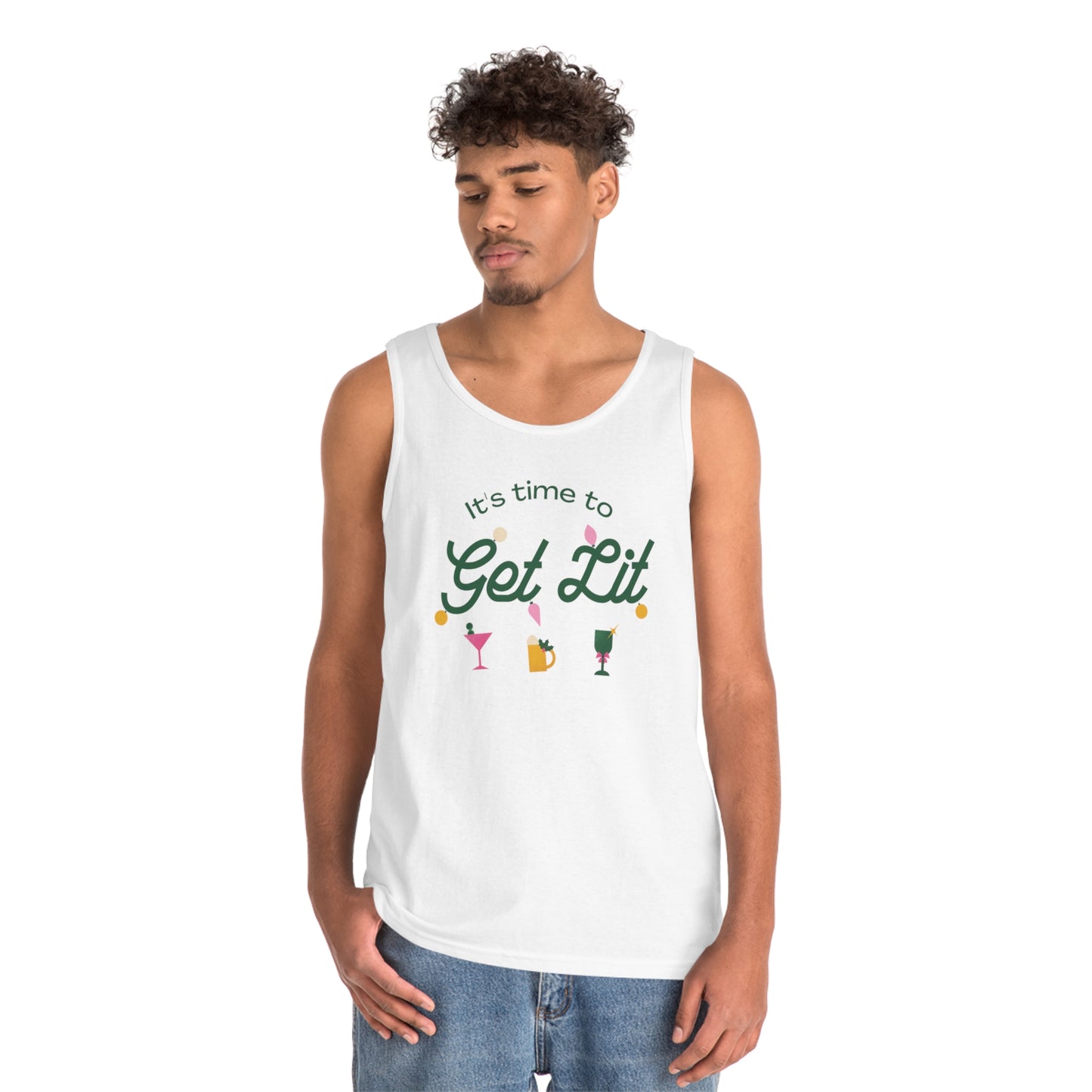 It's Time to get lit! Tank Top