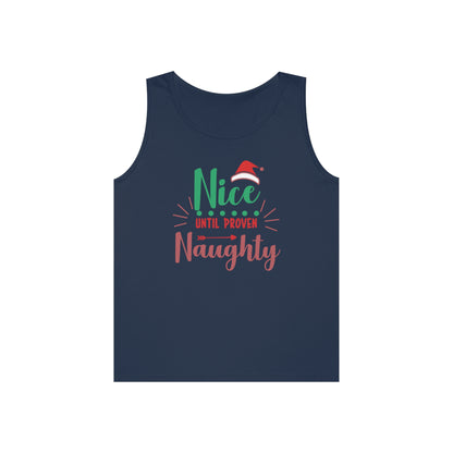 Nice Until Proven Naughty Tank Top