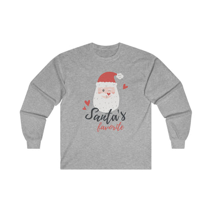 Santa's Favorite Long Sleeve Tee