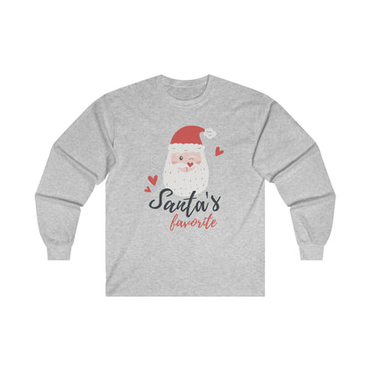 Santa's Favorite Long Sleeve Tee