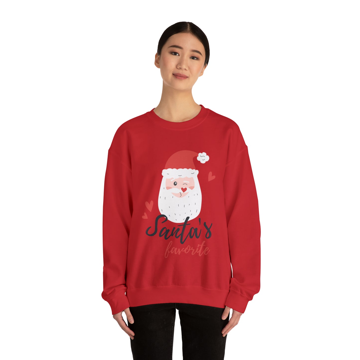 Santa's Favorite Crewneck Sweatshirt