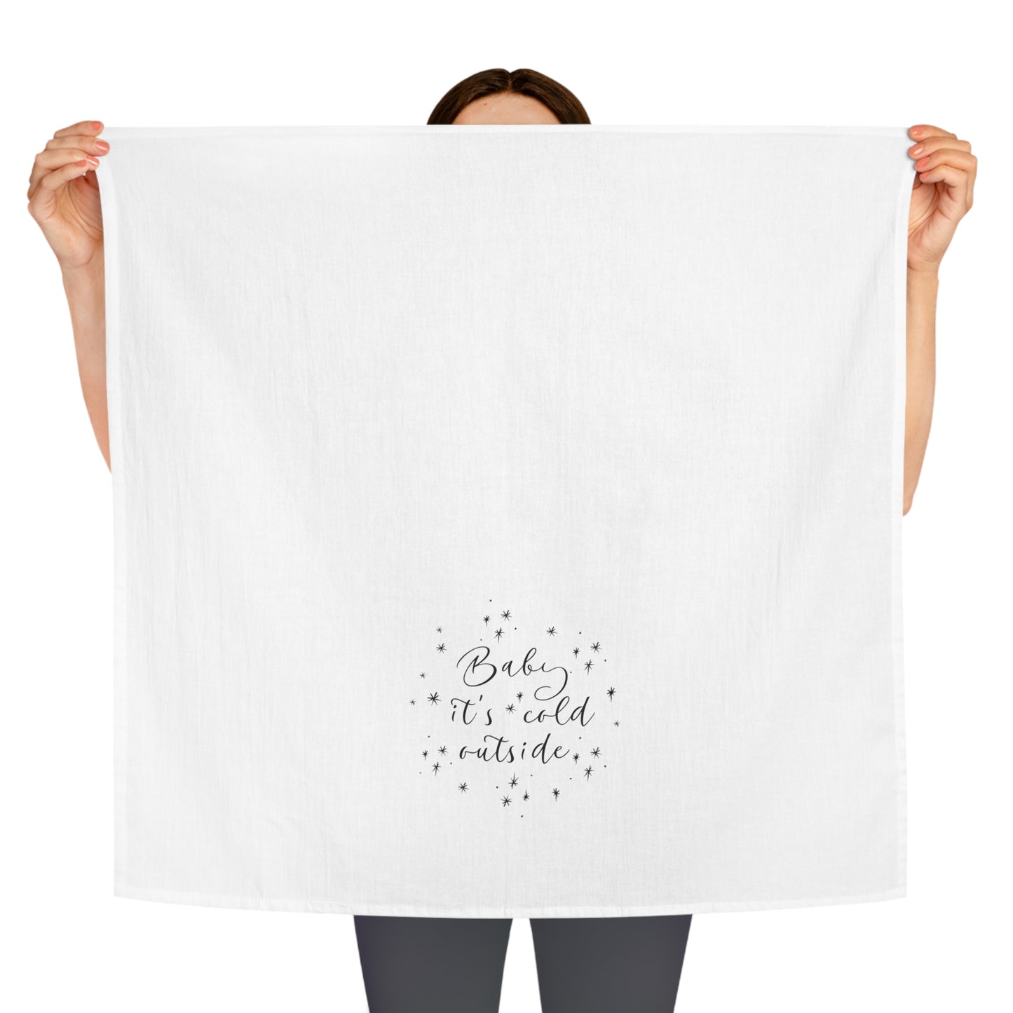 Baby it's Cold Outside Tea Towel