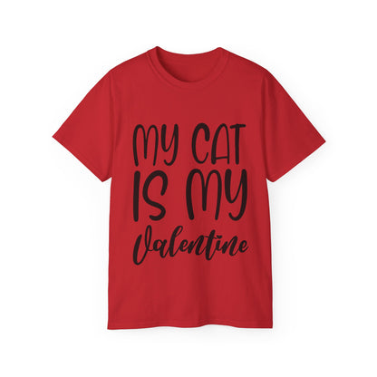 My Cat Is My Valentine T-shirt