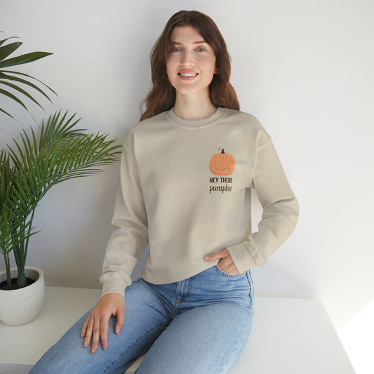 Hey There Pumpkin! Crewneck Sweatshirt