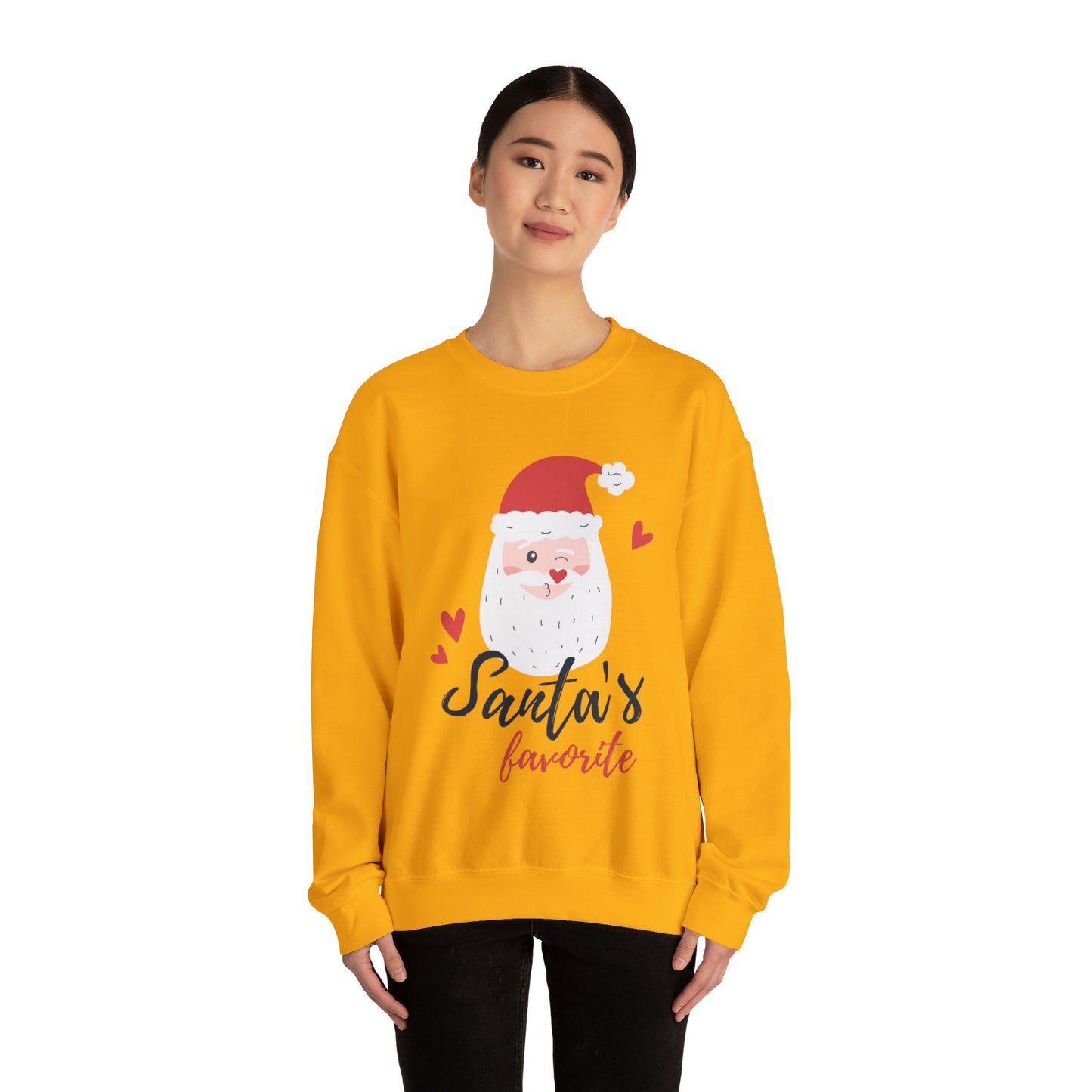 Santa's Favorite Crewneck Sweatshirt