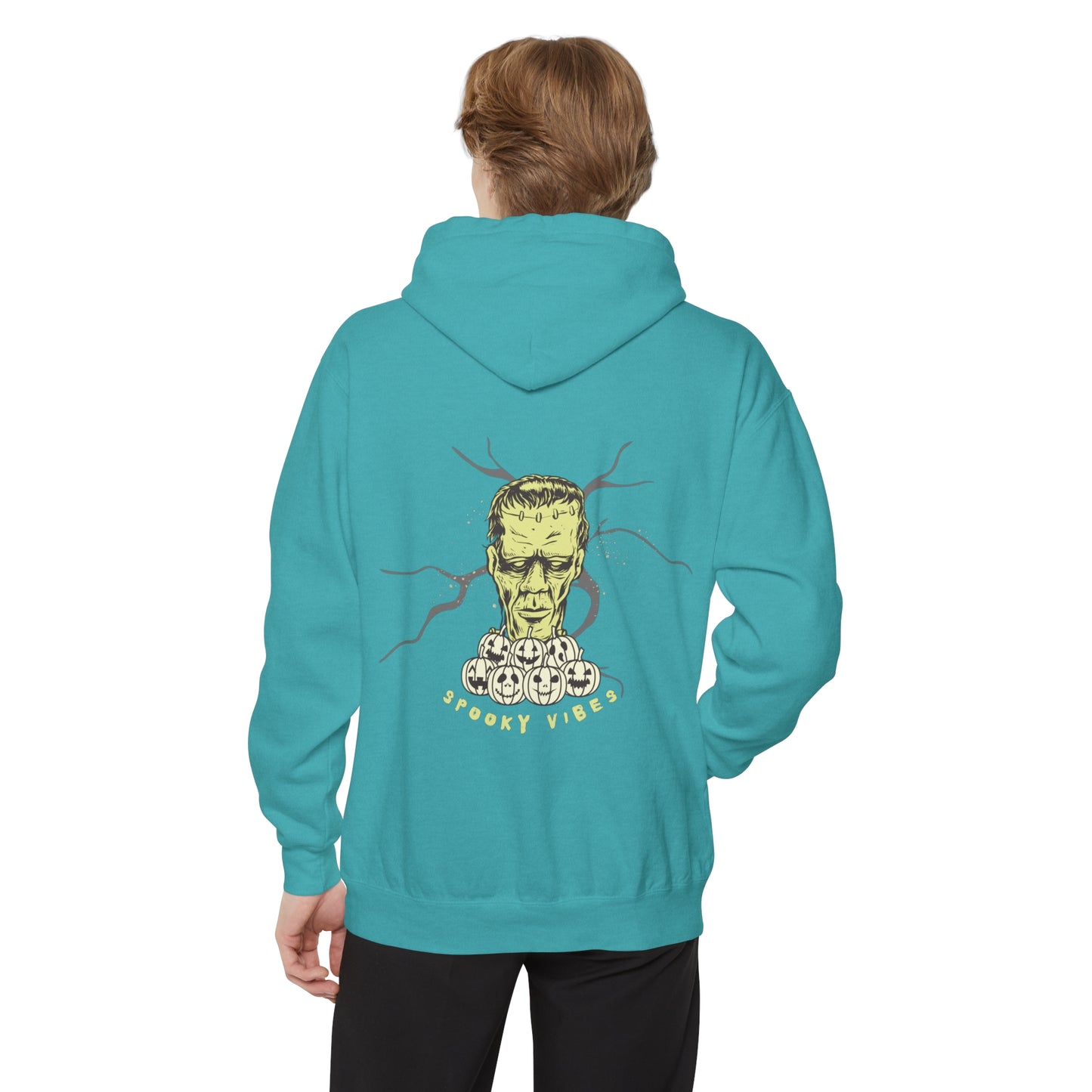 Spooky Vibes Frankenstein Hoodie