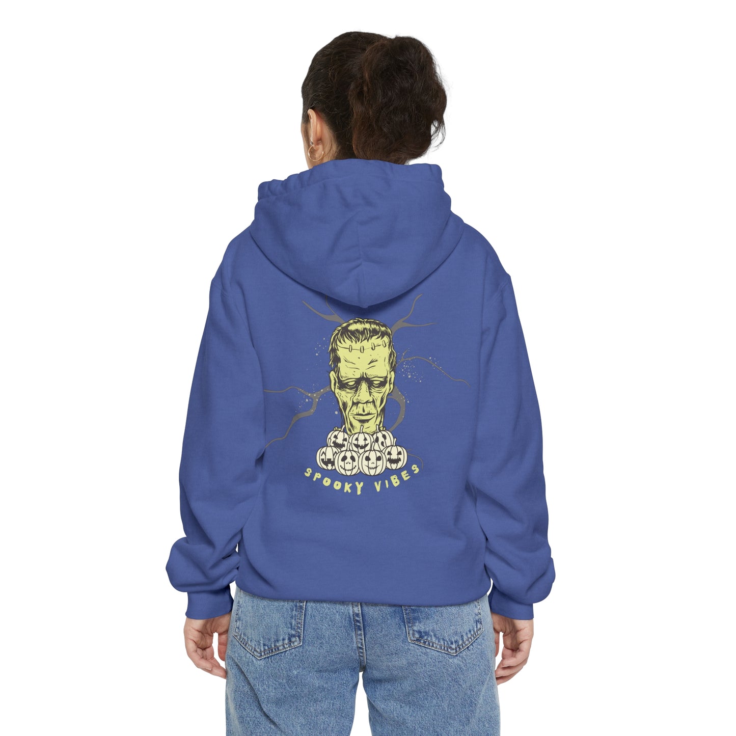 Spooky Vibes Frankenstein Hoodie