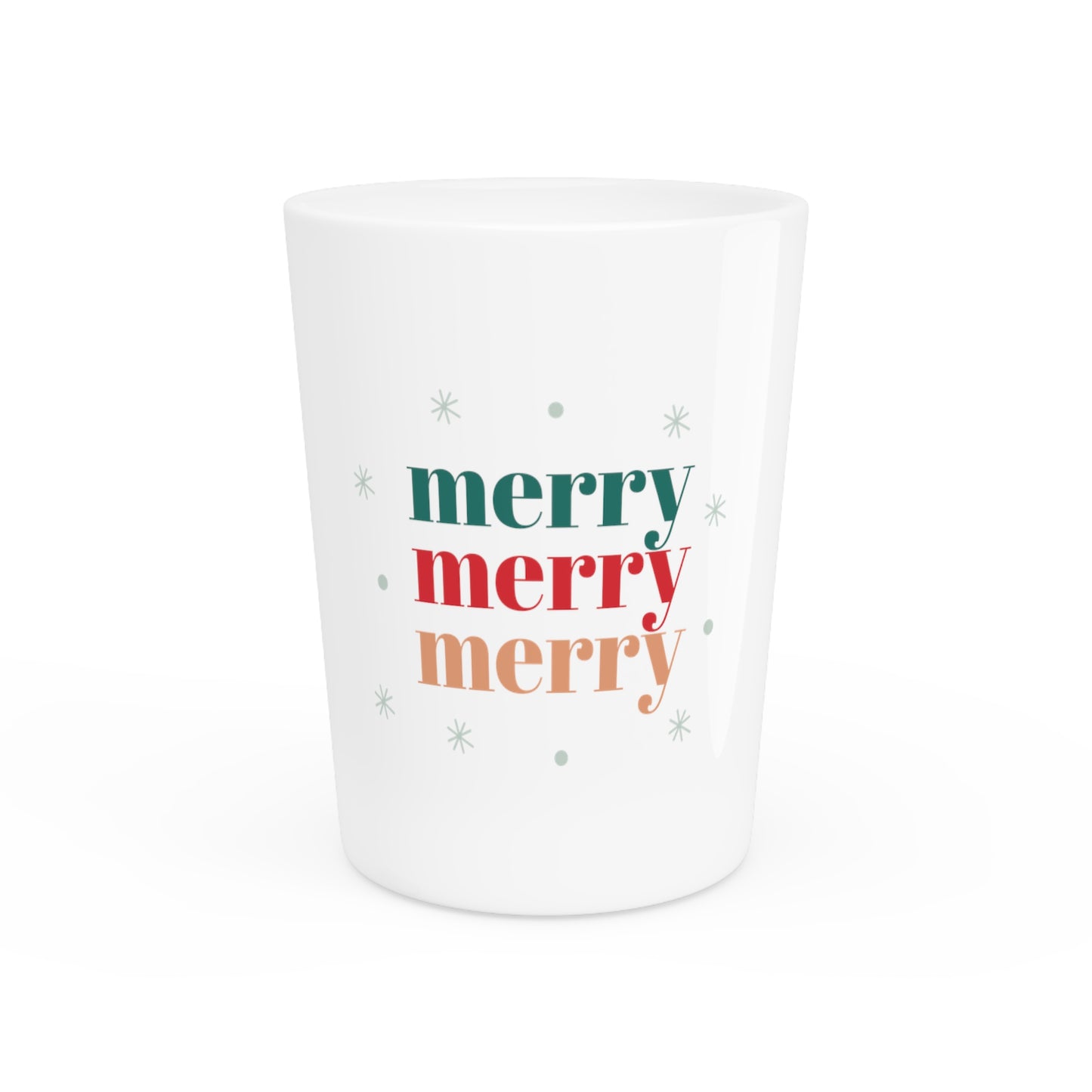 Merry, Merry, Merry Shot Glass