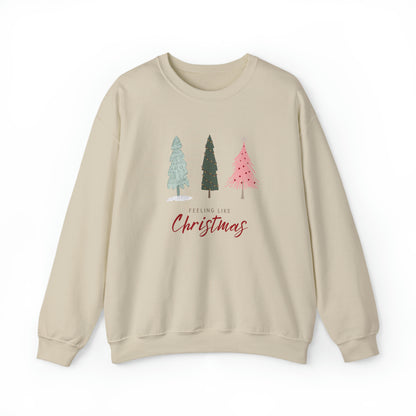 Feeling Like Christmas Crewneck Sweatshirt