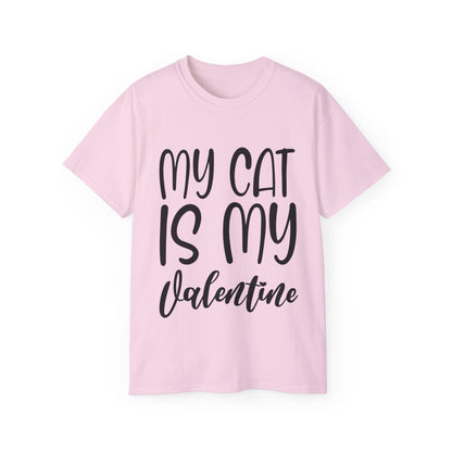 My Cat Is My Valentine T-shirt