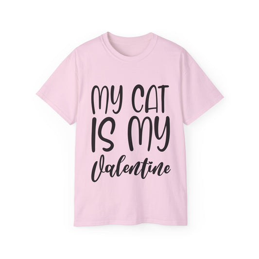 My Cat Is My Valentine T-shirt