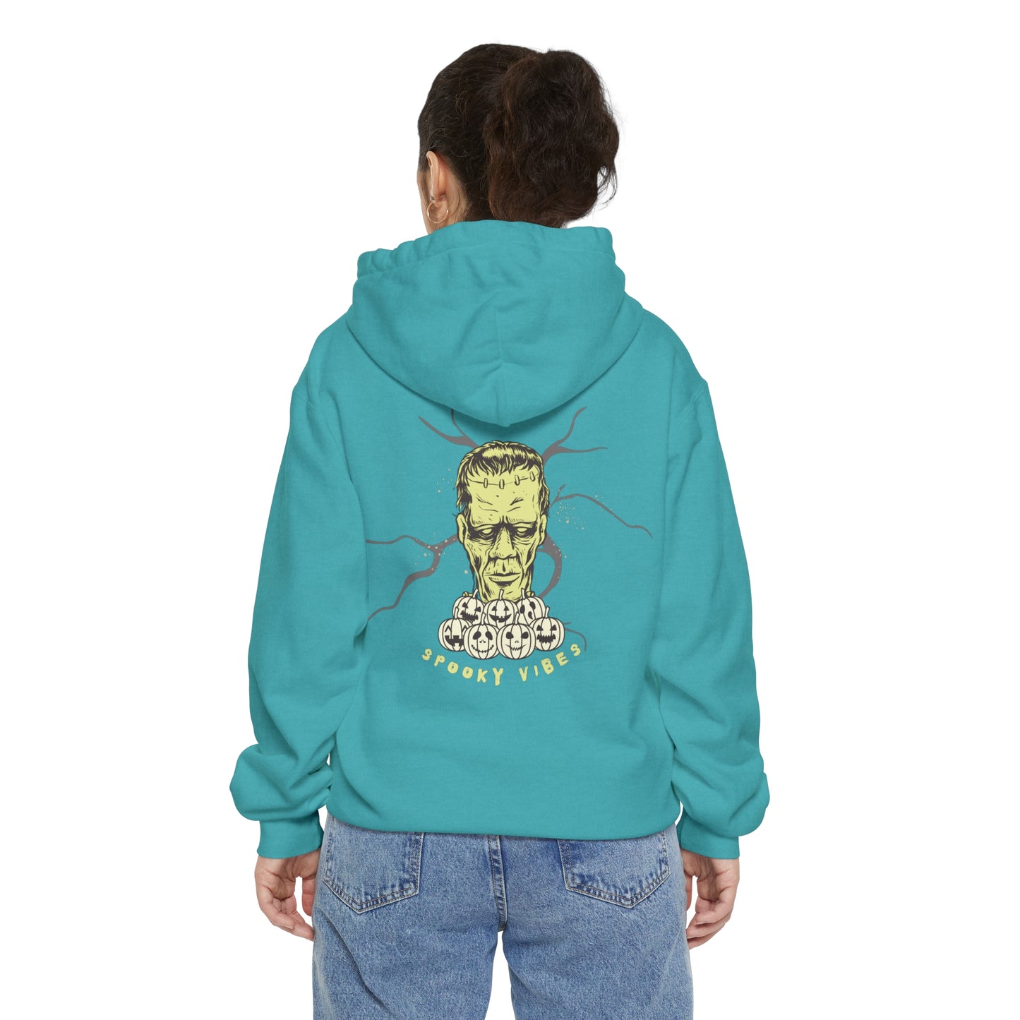 Spooky Vibes Frankenstein Hoodie