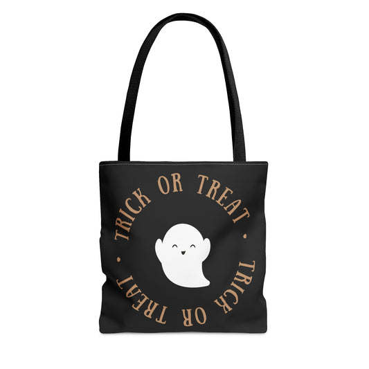 Trick Or Treat Ghoul Tote Bag