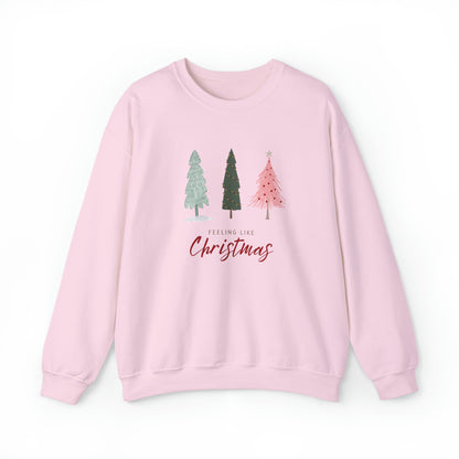 Feeling Like Christmas Crewneck Sweatshirt