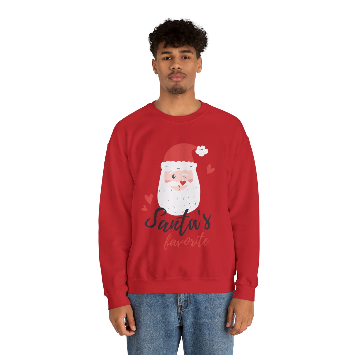 Santa's Favorite Crewneck Sweatshirt