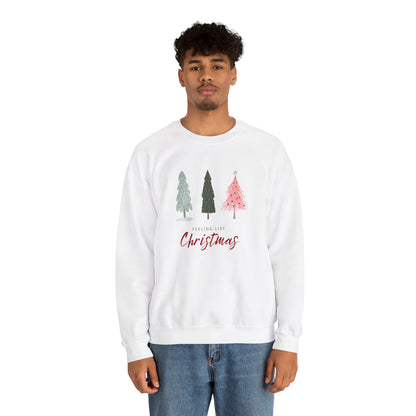 Feeling Like Christmas Crewneck Sweatshirt