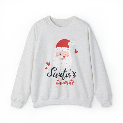 Santa's Favorite Crewneck Sweatshirt