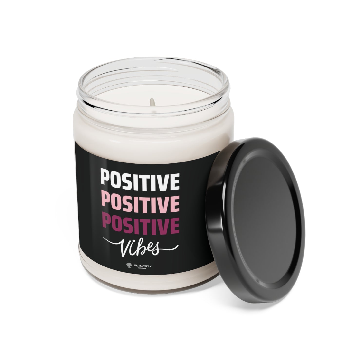 Positive Vibes Scented Candle - Life Mastery With Robin