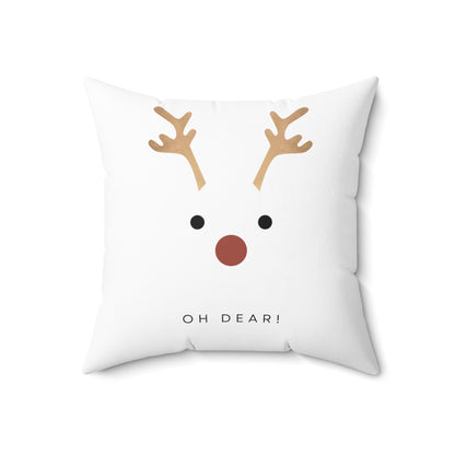 Oh Dear! Square Pillow