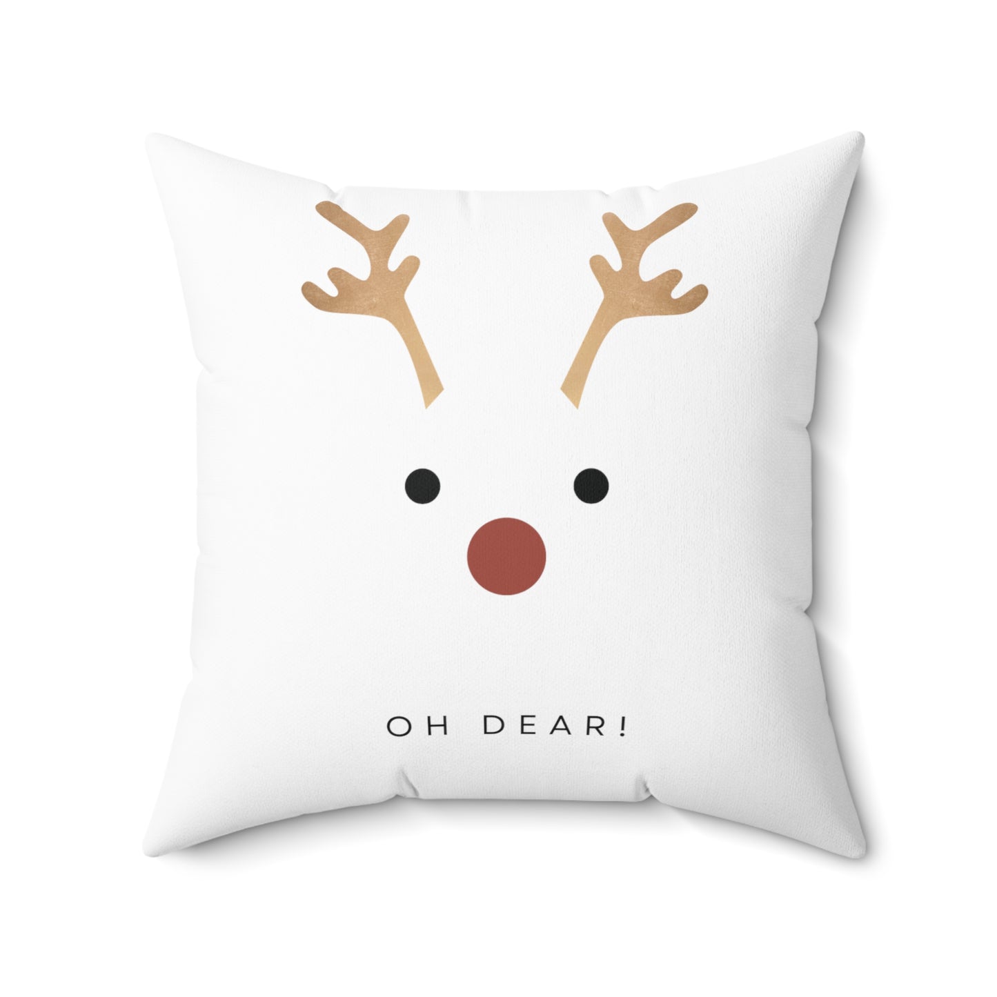 Oh Dear! Square Pillow