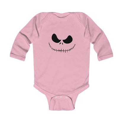 Spooky Skeleton Infant Long Sleeve Onesie