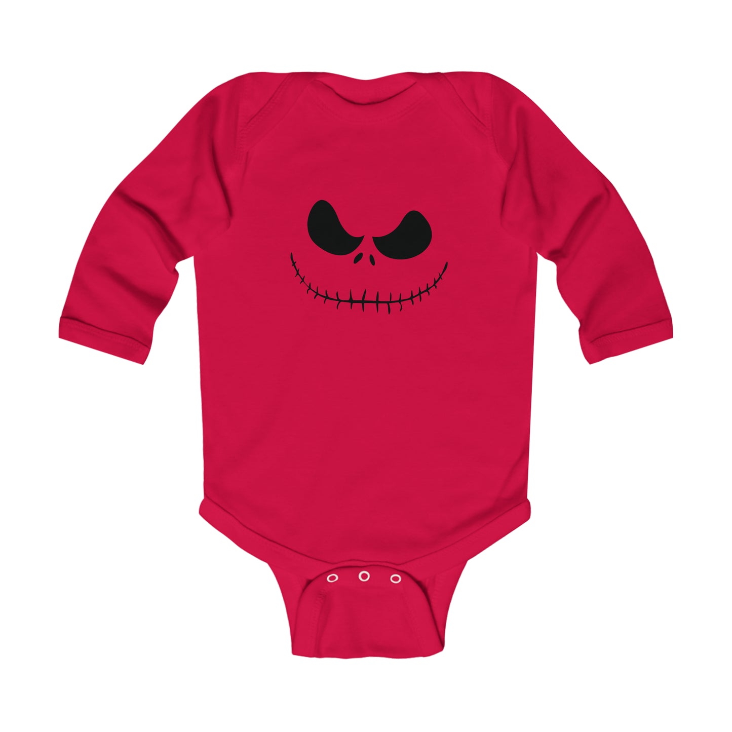 Spooky Skeleton Infant Long Sleeve Onesie