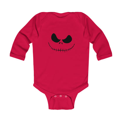 Spooky Skeleton Infant Long Sleeve Onesie