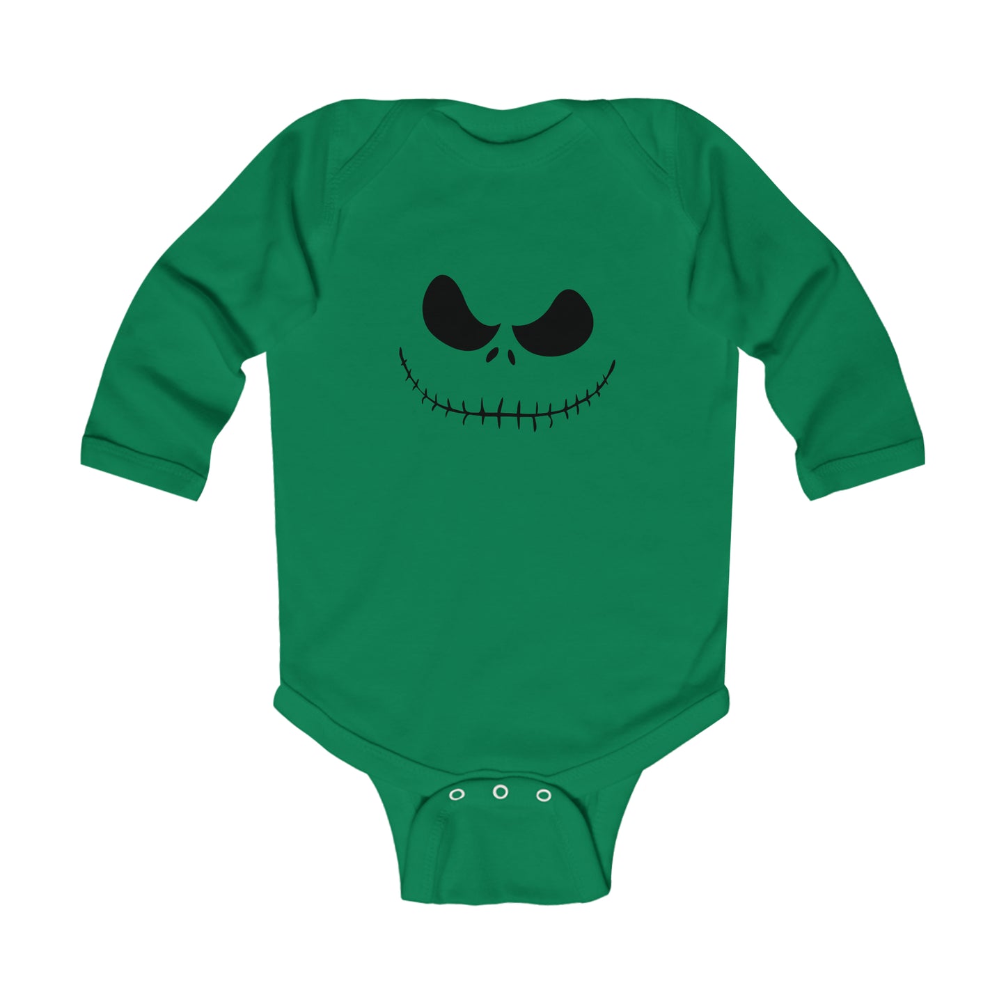 Spooky Skeleton Infant Long Sleeve Onesie