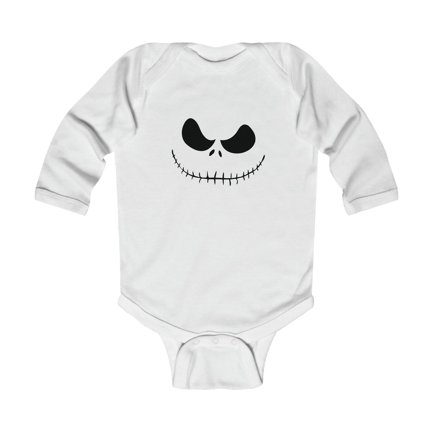 Spooky Skeleton Infant Long Sleeve Onesie