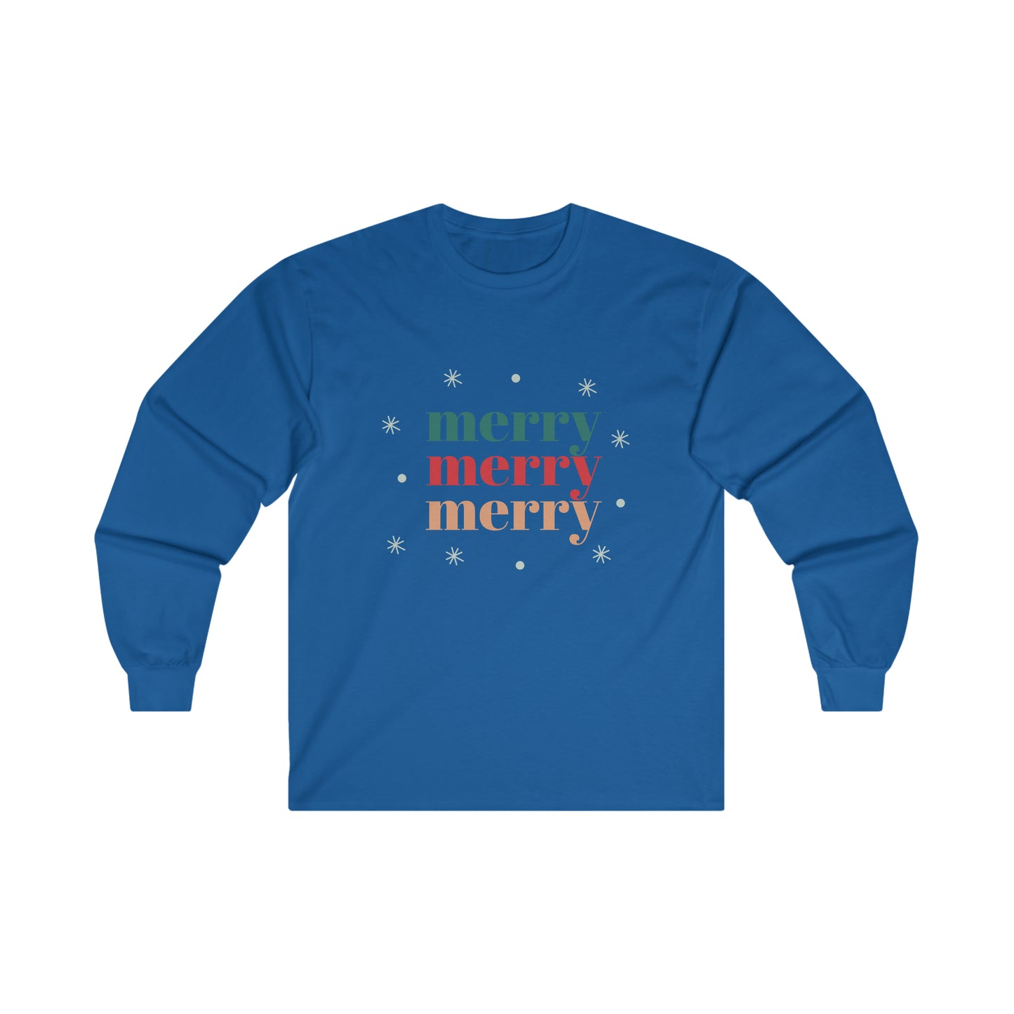 Merry, Merry, Merry Long Sleeve Tee