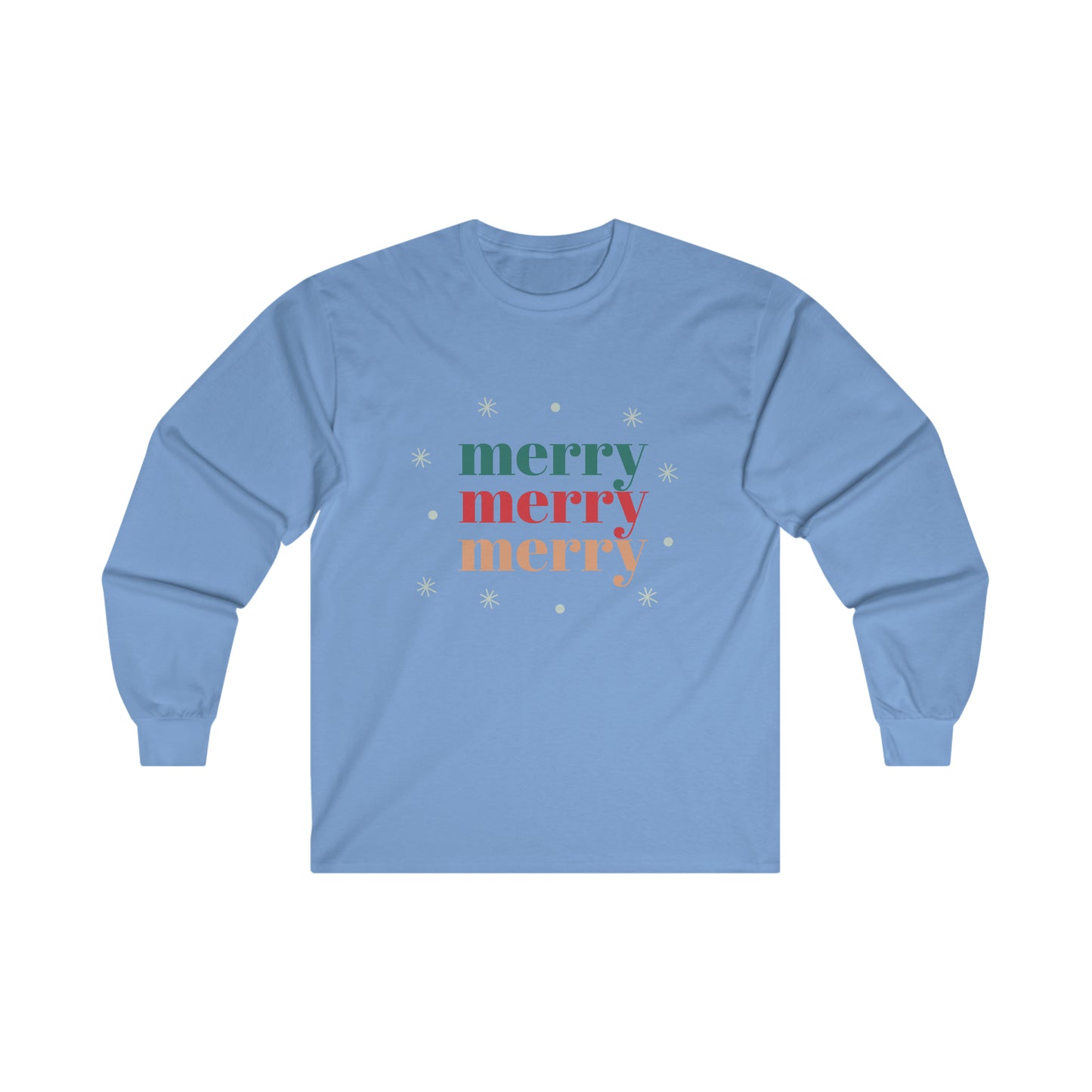 Merry, Merry, Merry Long Sleeve Tee