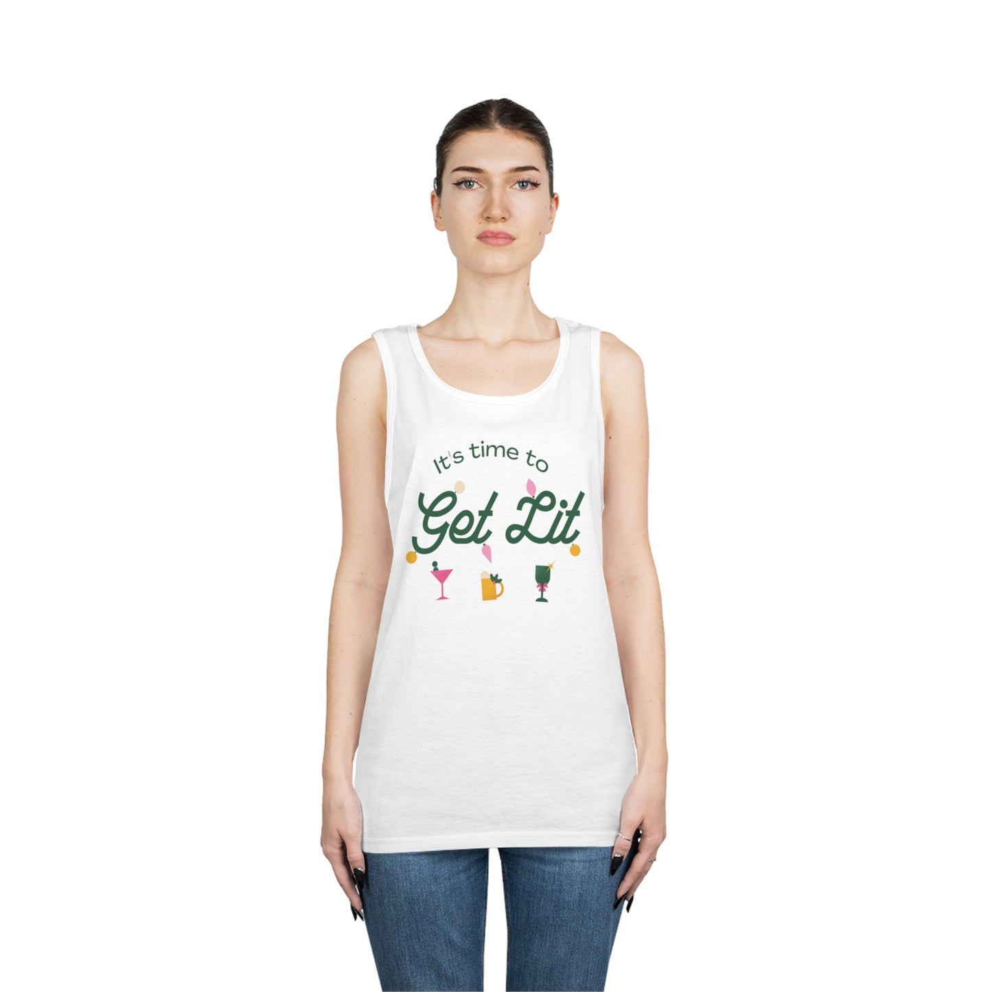 It's Time to get lit! Tank Top