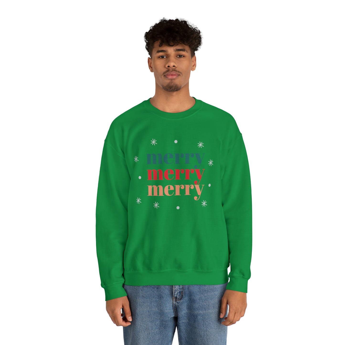 Merry, Merry, Merry Crewneck Sweatshirt