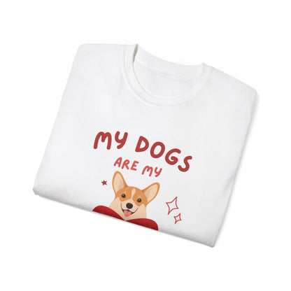 My Dogs Are My Valentine T-shirt