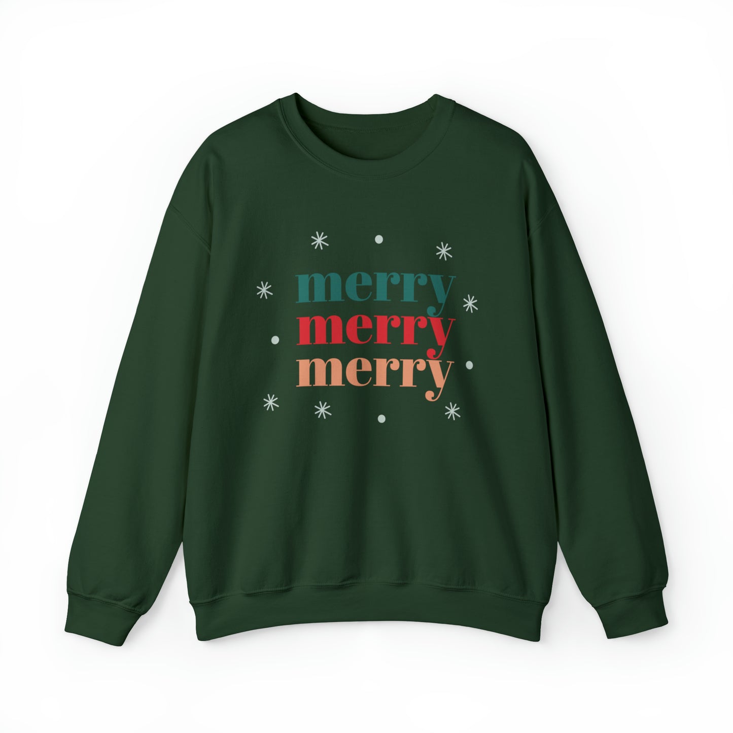 Merry, Merry, Merry Crewneck Sweatshirt