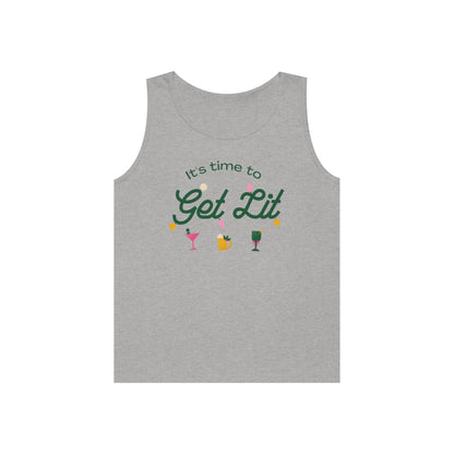 It's Time to get lit! Tank Top