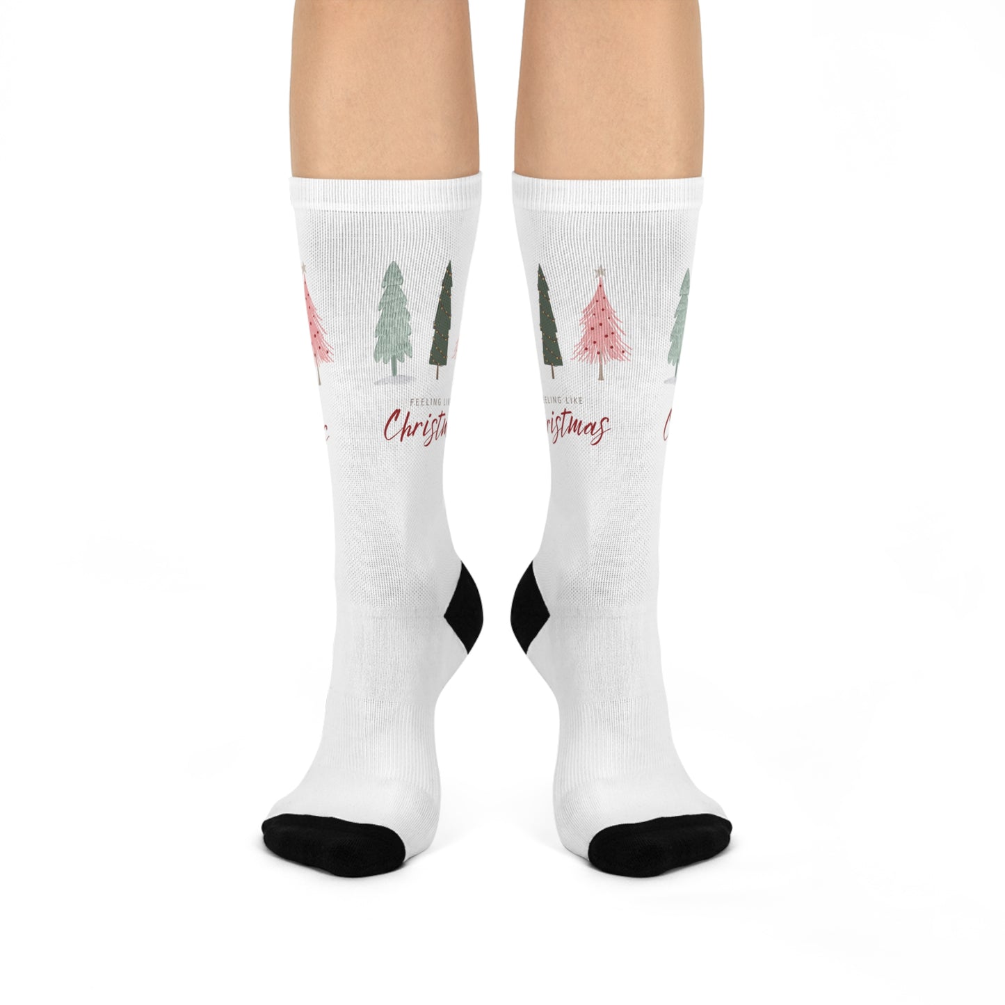 Feeling Like Christmas Crew Socks