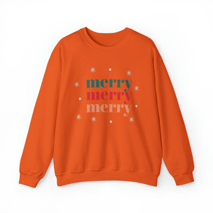 Merry, Merry, Merry Crewneck Sweatshirt