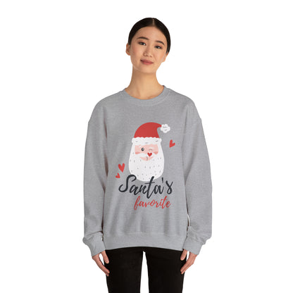 Santa's Favorite Crewneck Sweatshirt