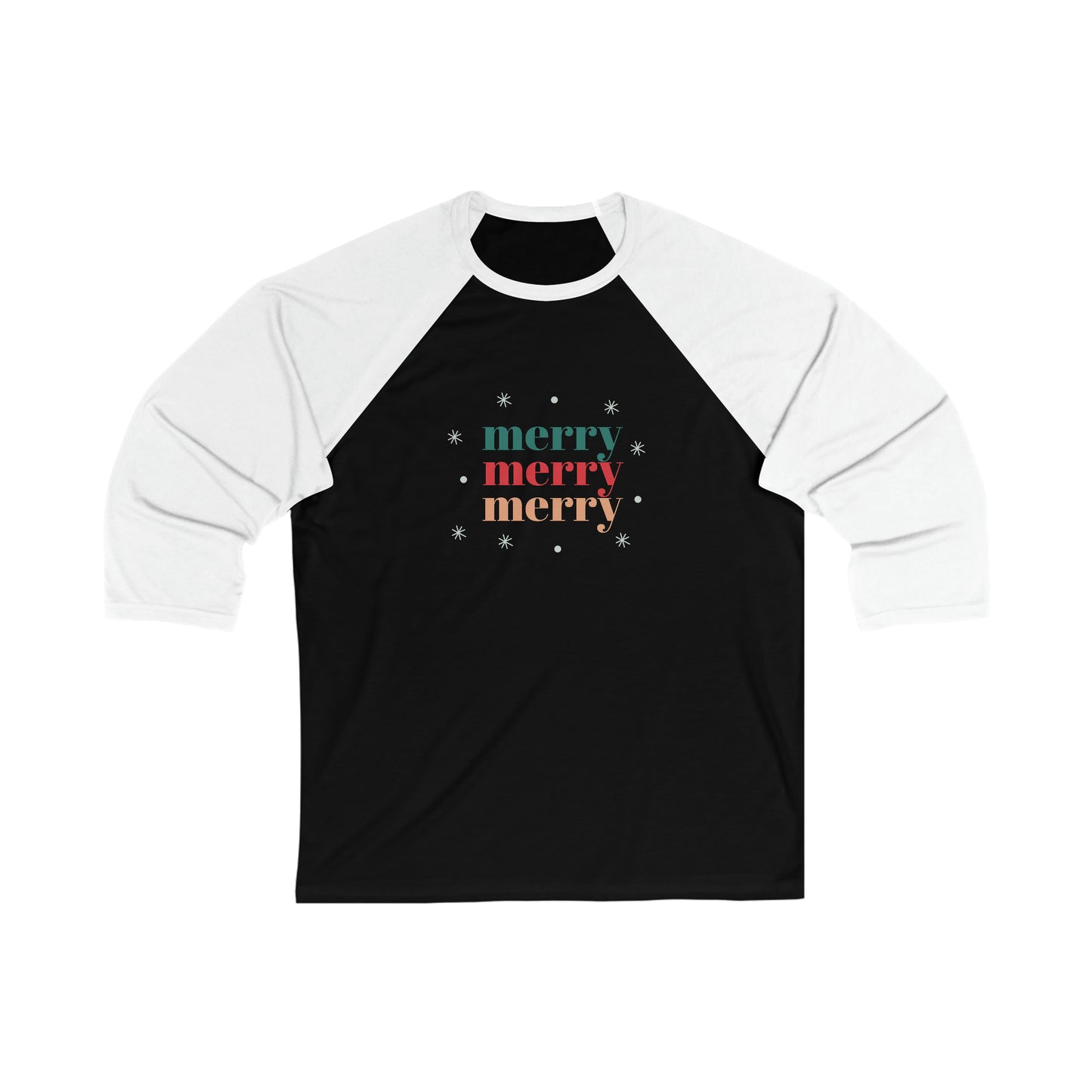 Merry, Merry, Merry Baseball Tee