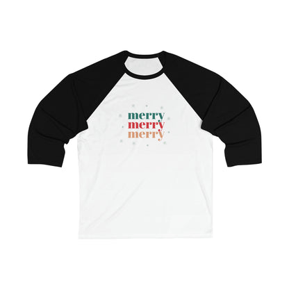 Merry, Merry, Merry Baseball Tee