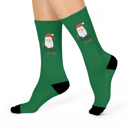 Santa's Favorite Crew Socks