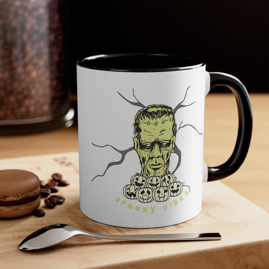 Spook Vibes Frankenstein Coffee Mug