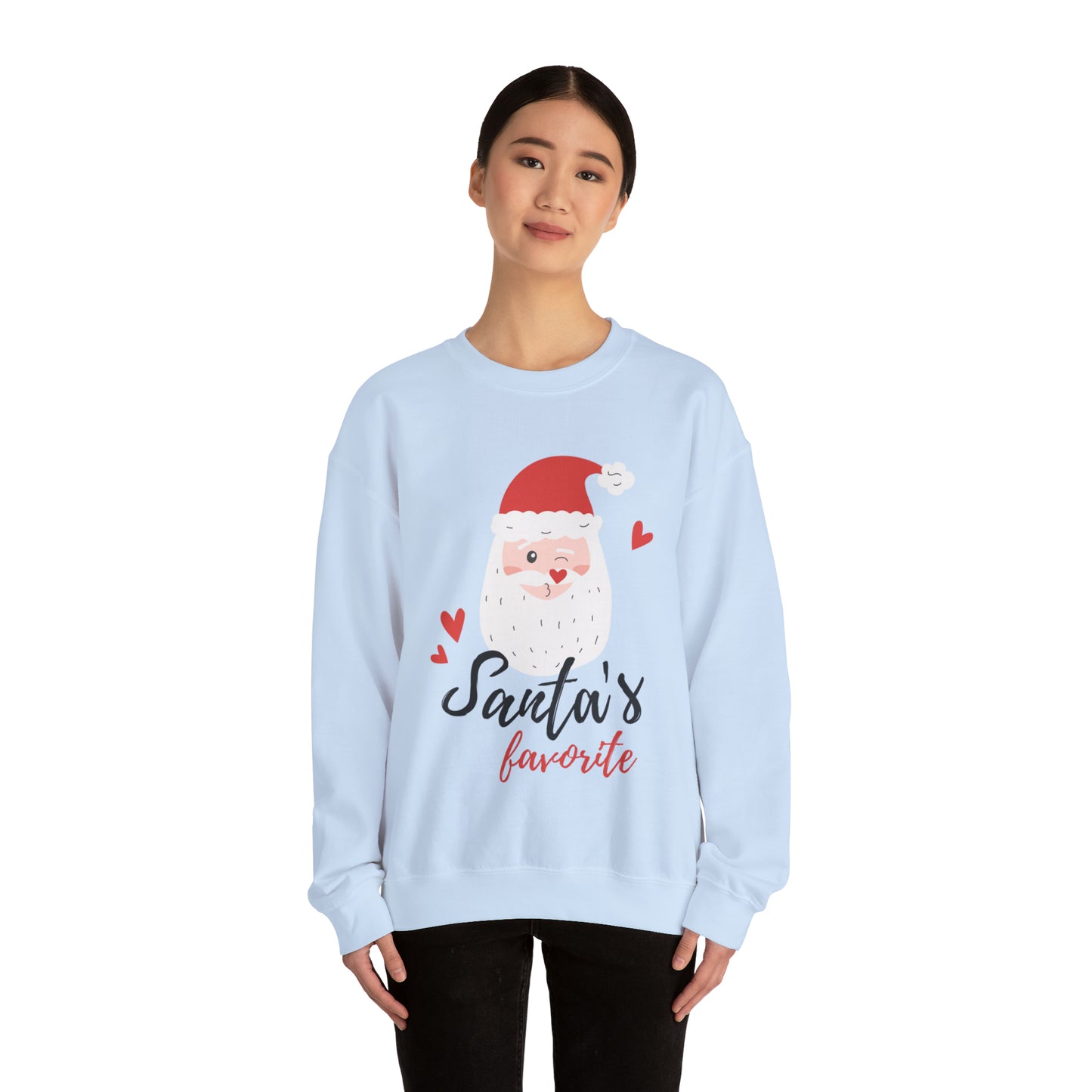 Santa's Favorite Crewneck Sweatshirt