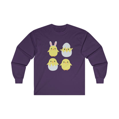 Cute Chicks Long Sleeve Tee