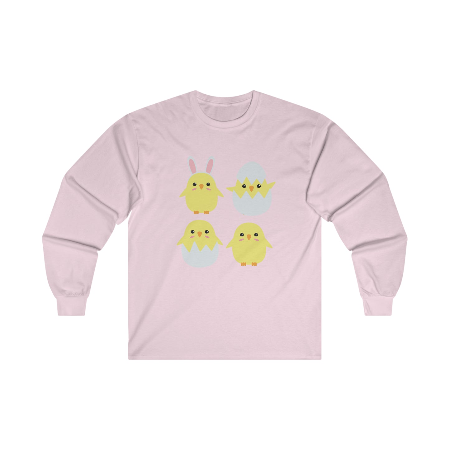 Cute Chicks Long Sleeve Tee