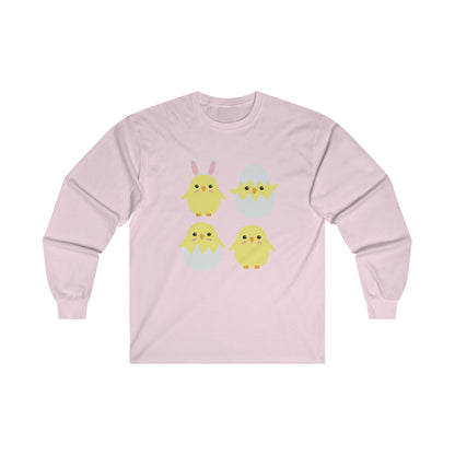 Cute Chicks Long Sleeve Tee