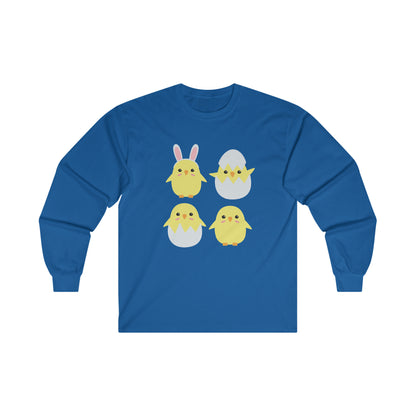 Cute Chicks Long Sleeve Tee