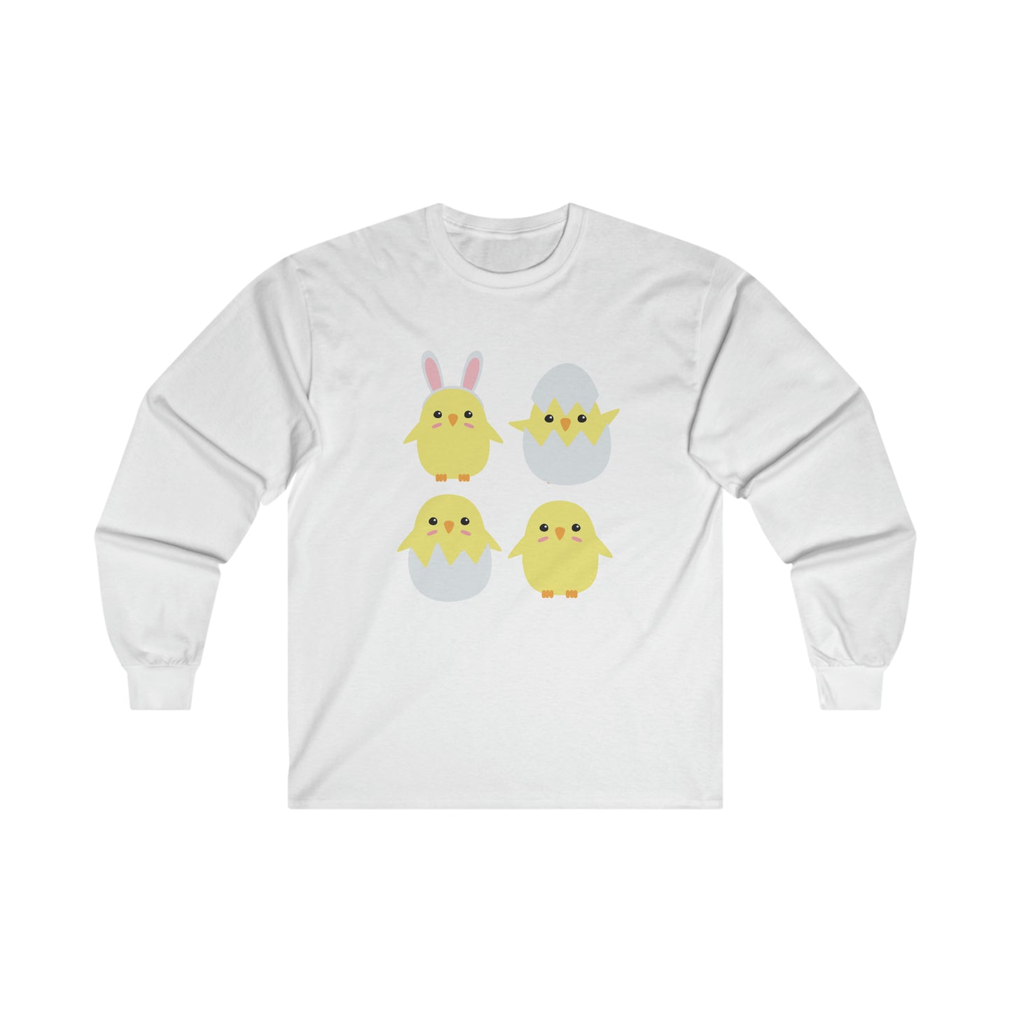 Cute Chicks Long Sleeve Tee